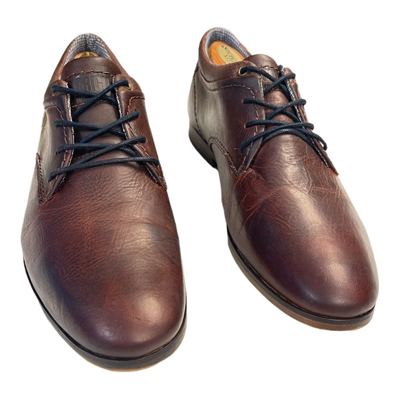 Bull Boxer Hand Crafted Original Limited Edition Brown Derby Shoe Mens 10 M - Picture 6 of 12